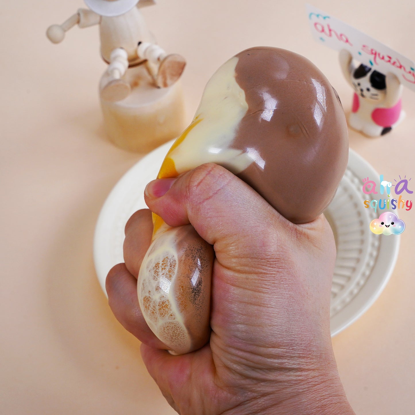 chocolate-honey-stress-ball-squeeze-toy