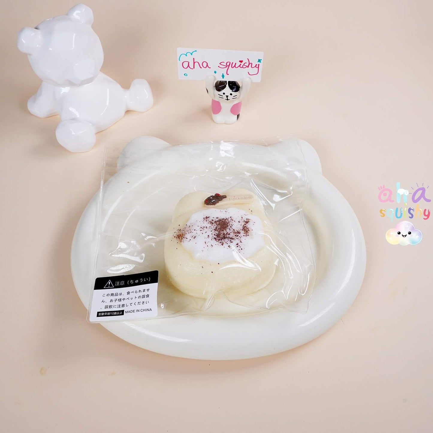 Rabbit Ice Cream Squishy Toy for Kids & Adults